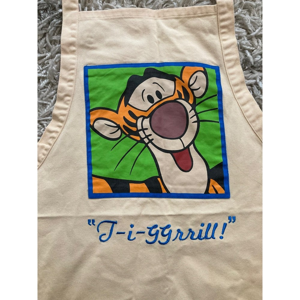 Tigger WDW Cotton Apron T-i-ggrrill!” Grill kitchen Disney parks Pooh